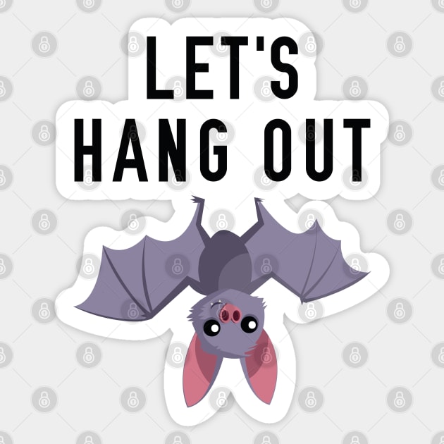 Let's Hang Out Sticker by CreativeJourney